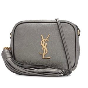 Saint Laurent Monogram Fringe Blogger Crossbody